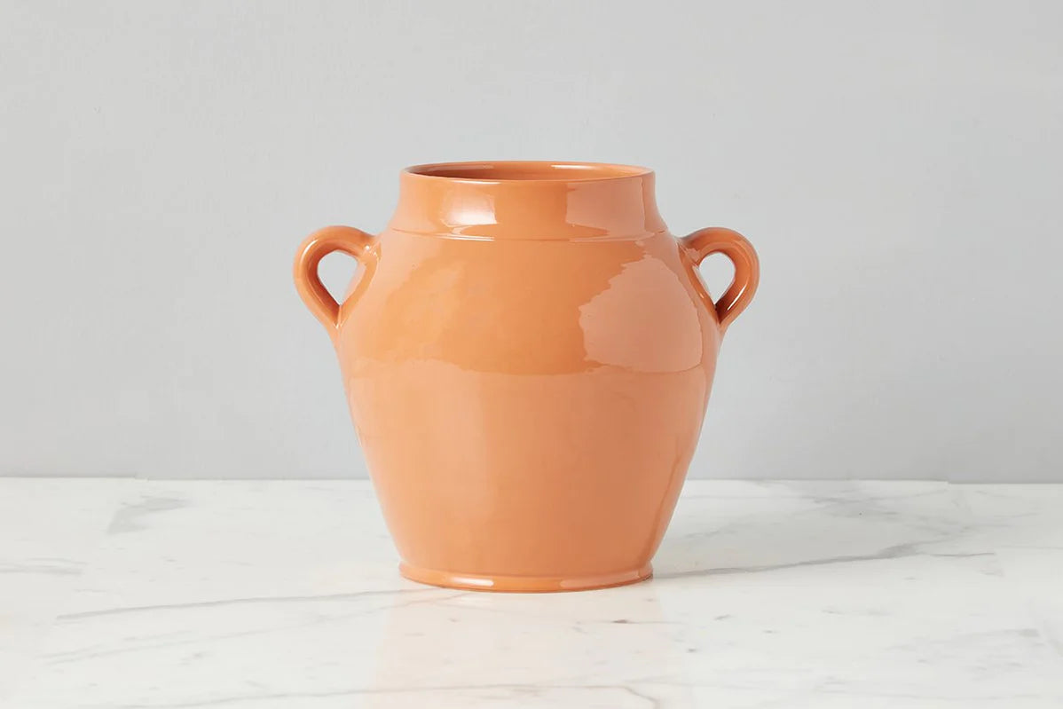 Large Terracotta French Confit Pot